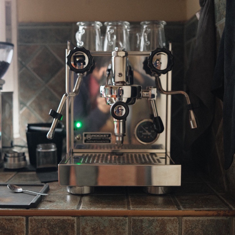 Pino the espresso machine"